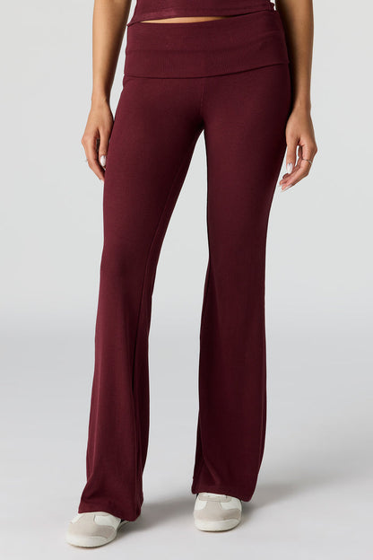 U/A Soft Foldover Flare Pant