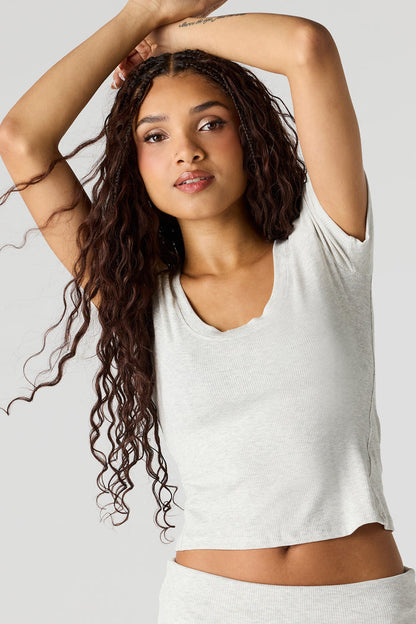 U/A Soft Ribbed T-Shirt