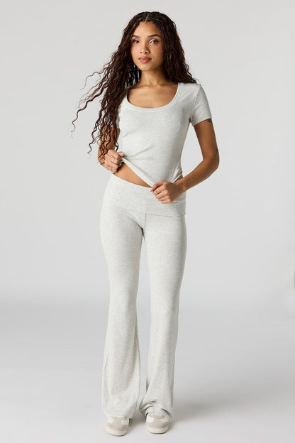 U/A Soft Ribbed T-Shirt