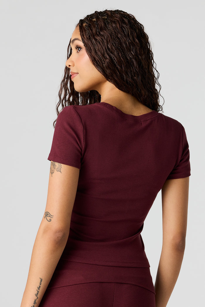 U/A Soft Ribbed T-Shirt