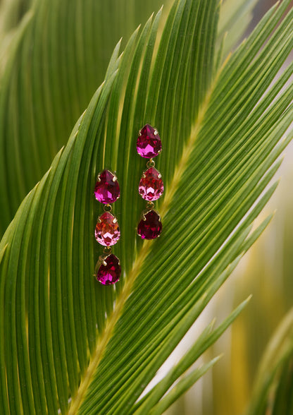 Unapologetic Pink Statement Drop Earring