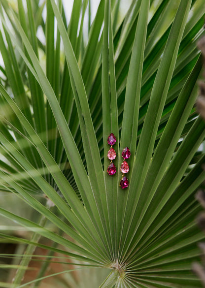 Unapologetic Pink Statement Drop Earring