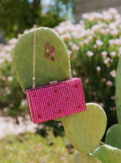 Unapologetic Pink Statement Drop Earring