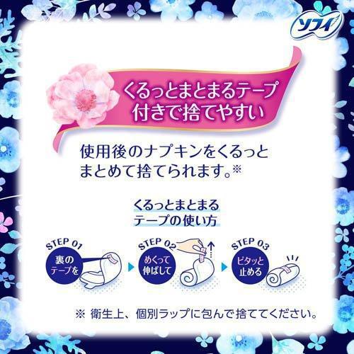 Unicharm Soft Sanitary Overnight Pads 40 cm W/ Wings 7 pcs
