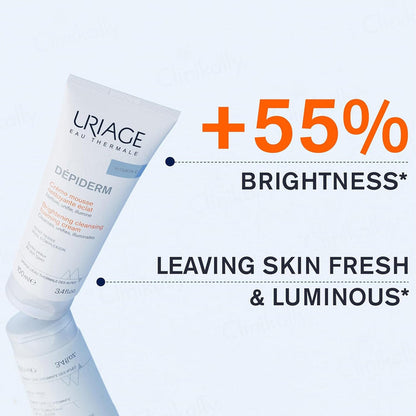 Uriage Depiderm Brightening Cleansing Foaming Cream With Vitamin C