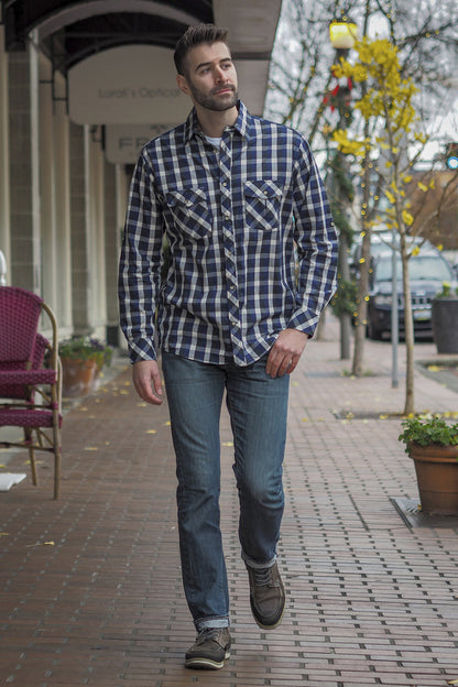 Utopia | Men's Long Sleeve Button Up Shirt