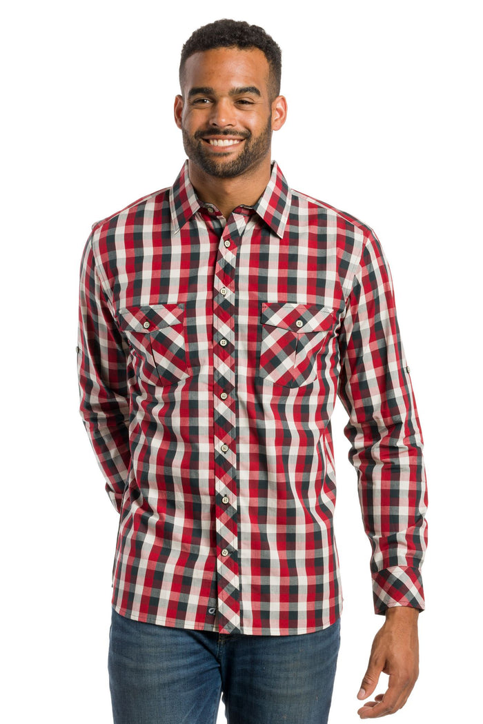 Utopia | Men's Long Sleeve Button Up Shirt