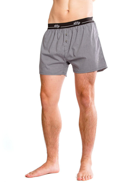Vacation | Men's Gingham Woven Boxer Shorts
