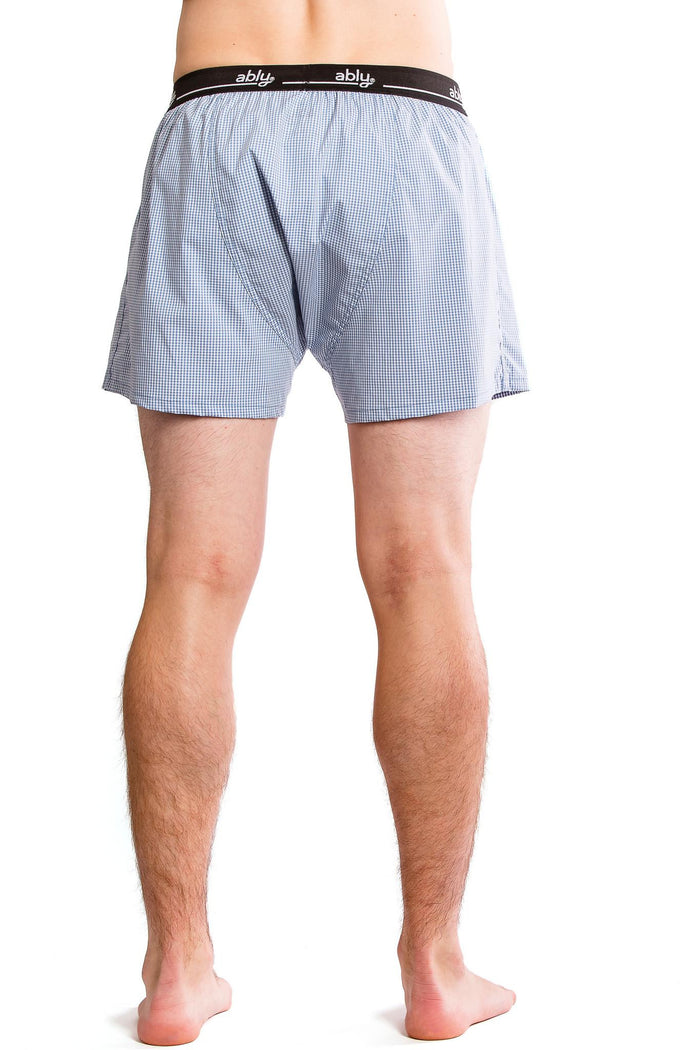 Vacation | Men's Gingham Woven Boxer Shorts