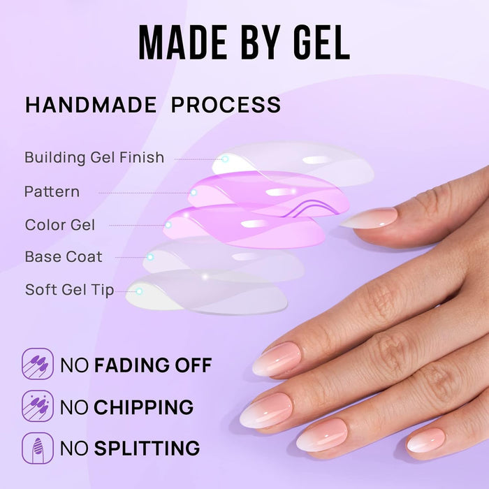 Vanilla Cream | Short Almond | SALON PRESS™