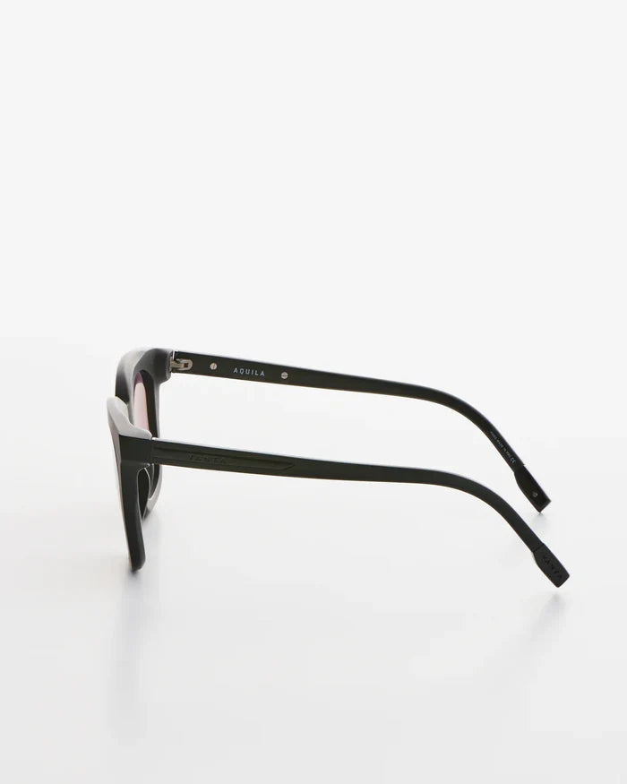 VANTA Aquila Sunglasses - Matte Black & Black Metal