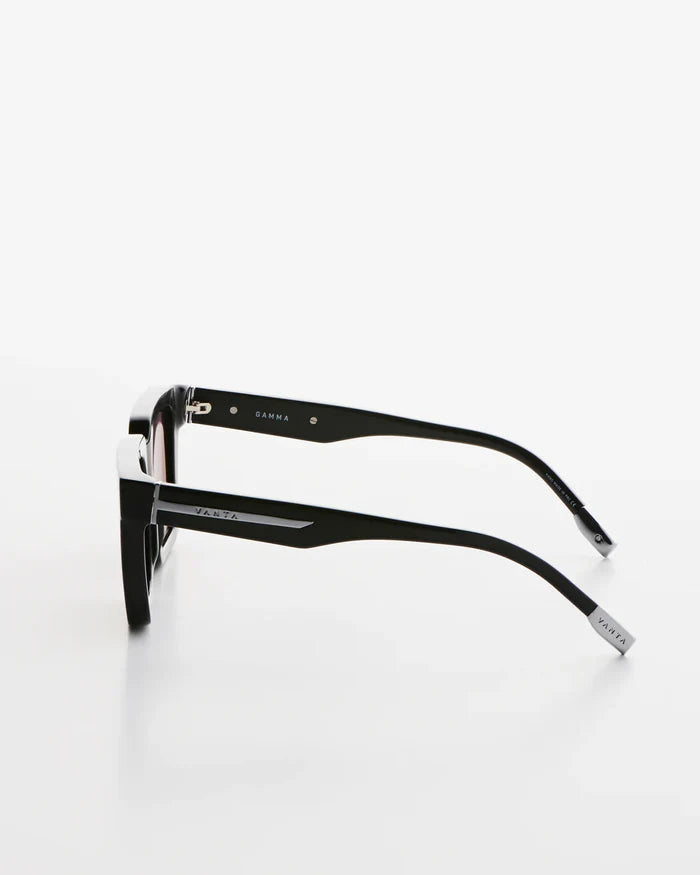 VANTA Gamma Sunglasses - Gloss Black & Gunmetal