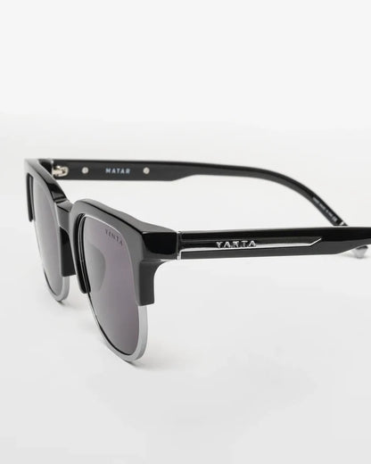 VANTA Matar Sunglasses - Gloss Black & Gunmetal