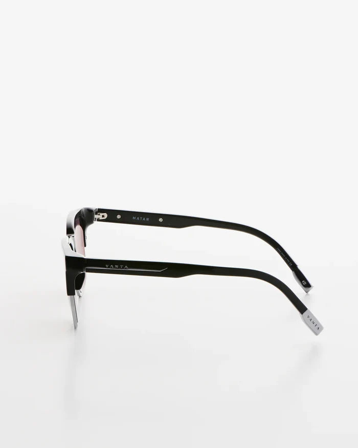 VANTA Matar Sunglasses - Gloss Black & Gunmetal
