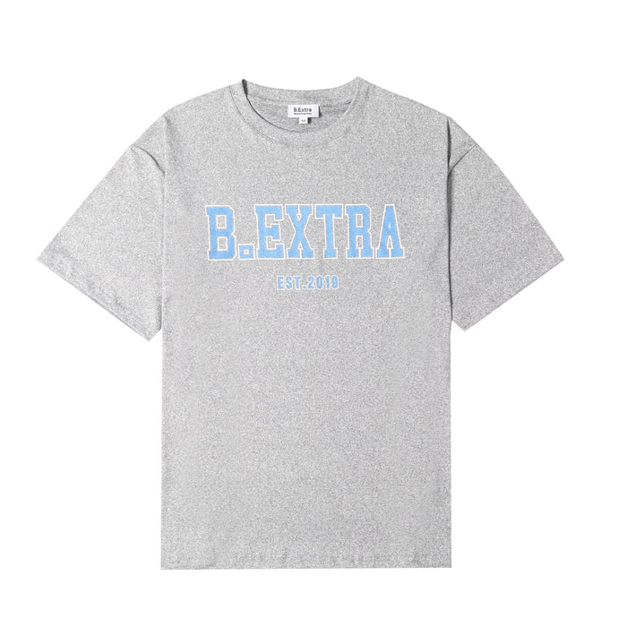 Varsity Tee - Heather Grey
