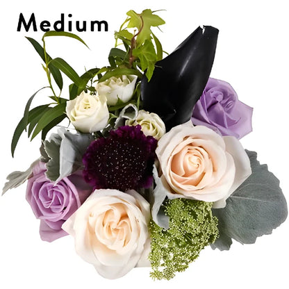 Velvet Twilight Flower Centerpieces