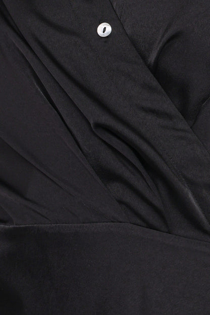 Petal and Pup USA DRESSES Verna Long Sleeve Maxi Dress - Black