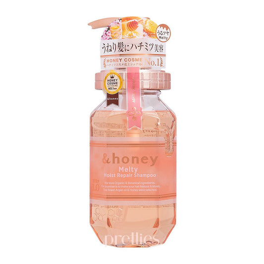 VICREA &honey Melty Moist Repair Shampoo Step1.0 440ml (Pink)