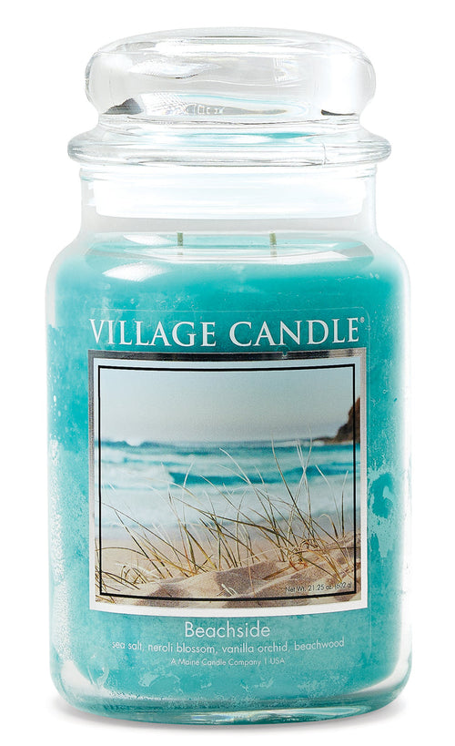 Village Candle - Beachside - Large Glass Dome