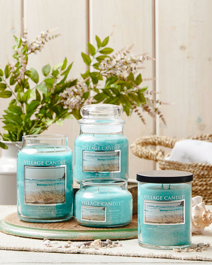 Village Candle - Beachside - Large Glass Dome