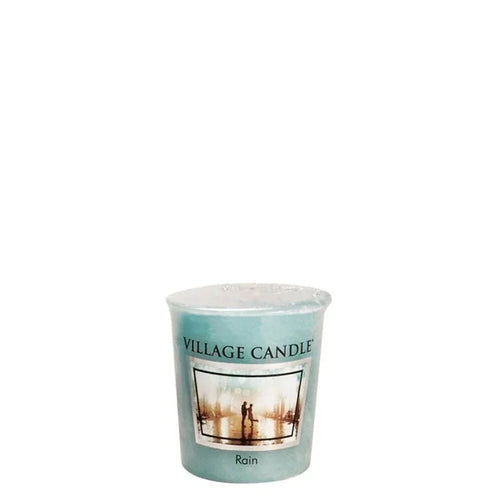 Village Candle Rain Traditions Wrapped Votive