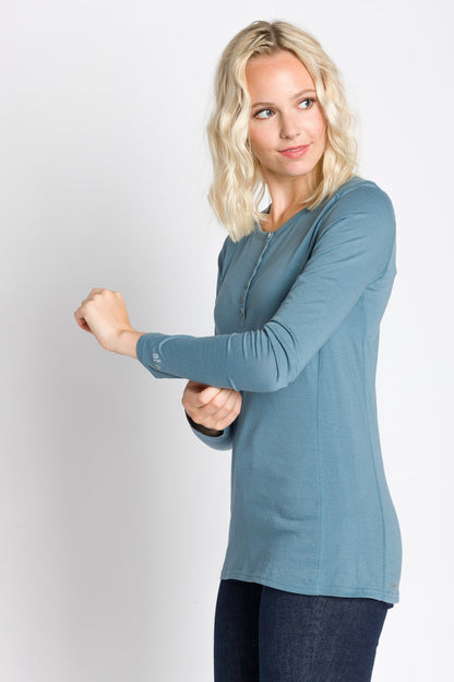 Virginia | Women's Crew Neck Henley