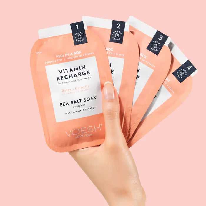 Voesh - Pedi in a Box (4 Step) Vitamin Recharge