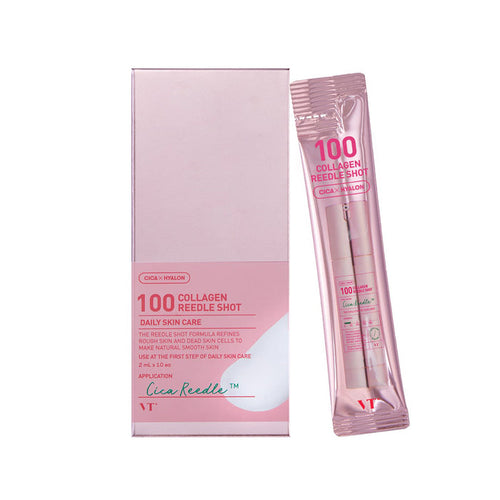VT Cosmetics Collagen Reedle Shot 100 – serumas su kolagenu, 10vnt x 2ml