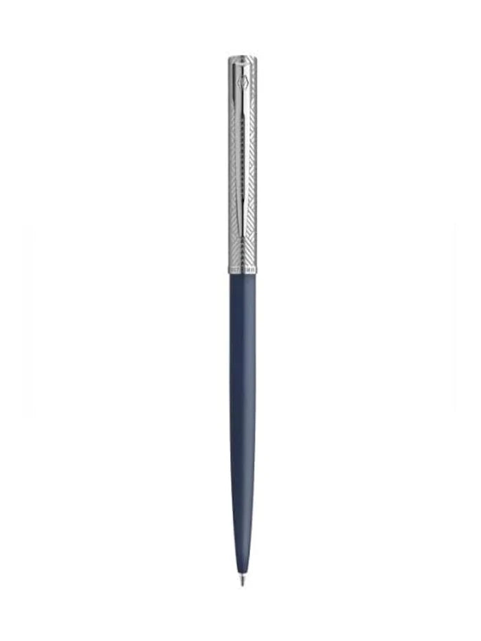 Waterman Allure Deluxe Blue Ballpoint Pen Medium Nib with Notebook