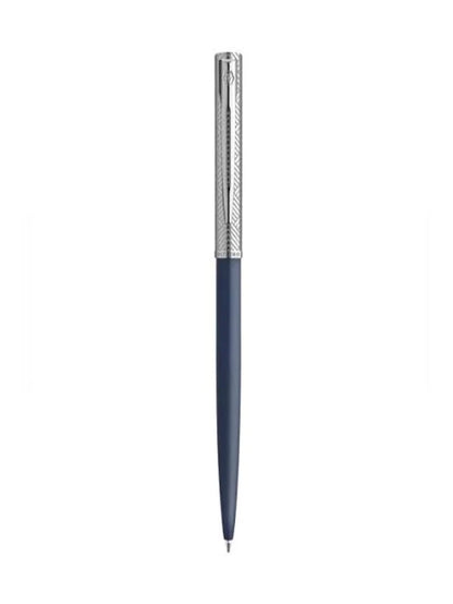 Waterman Allure Deluxe Blue Ballpoint Pen Medium Nib with Notebook