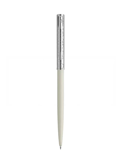 Waterman Allure Deluxe White Ballpoint Pen Medium Nib
