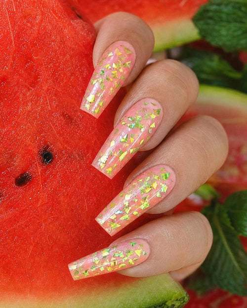 -Glitter-Dip-Nail-Powder-Watermelon Slush-Fairy-Glamor