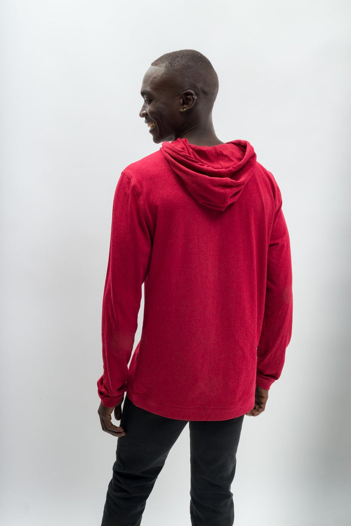 Waverunner | Men's Anti-Stain Linen Cotton Blend Lightweight Hoodie