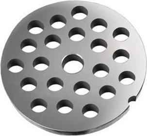 Weston - 20 mm Stainless Steel Plate For #32 Meat Grinders - 29-3220 - DISCONTINUED