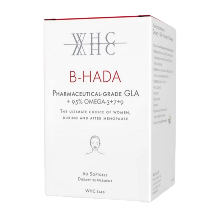WHC B-HADA Pharmaceutical - Grade GLA - 60 SoftGels - myernk