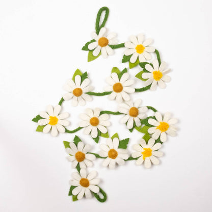White Daisy Garland