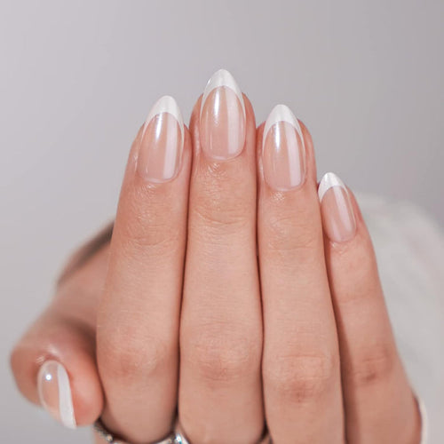 White Swan | Short Almond | SALON PRESS™