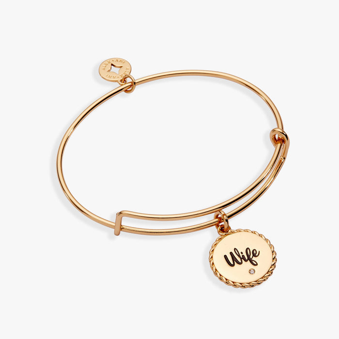 Wife True Love Stories Never Have Endings Charm Bangle