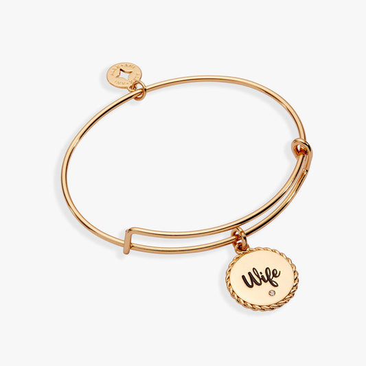 Wife True Love Stories Never Have Endings Charm Bangle