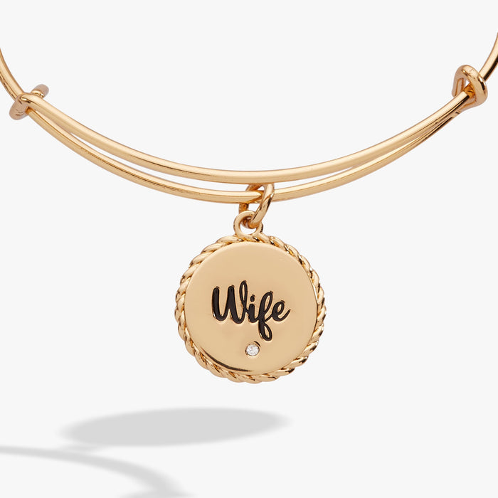 Wife True Love Stories Never Have Endings Charm Bangle