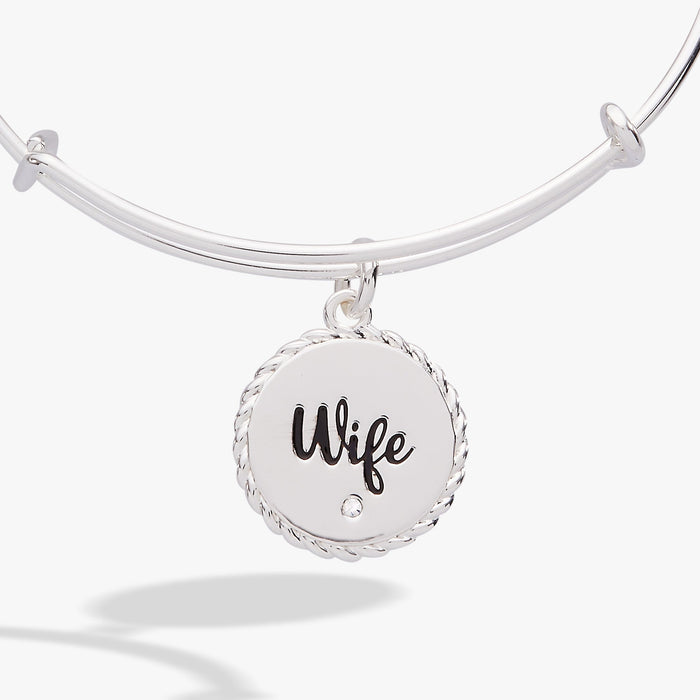 Wife True Love Stories Never Have Endings Charm Bangle