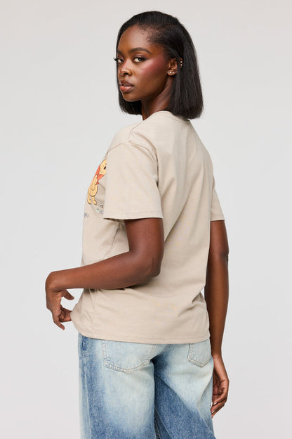 Winnie the Pooh Graphic Boyfriend T-Shirt