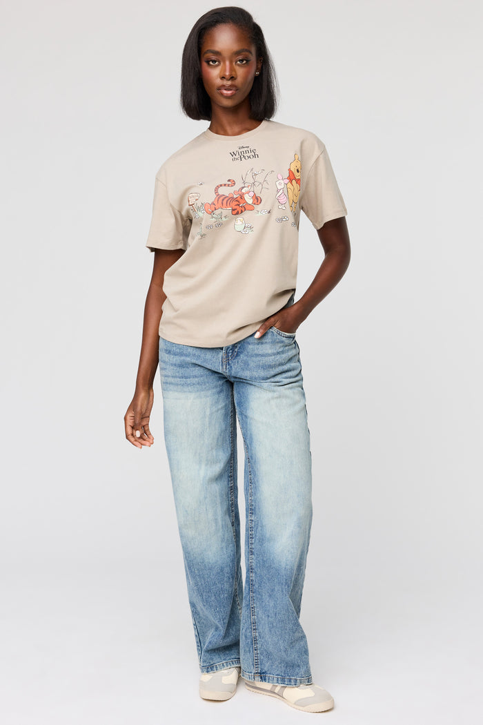 Winnie the Pooh Graphic Boyfriend T-Shirt