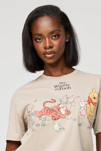 Winnie the Pooh Graphic Boyfriend T-Shirt
