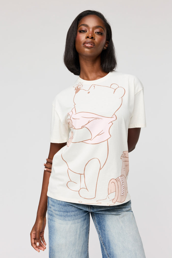 Winnie the Pooh Graphic Boyfriend T-Shirt