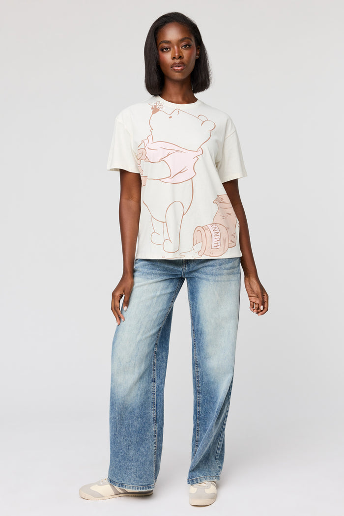 Winnie the Pooh Graphic Boyfriend T-Shirt