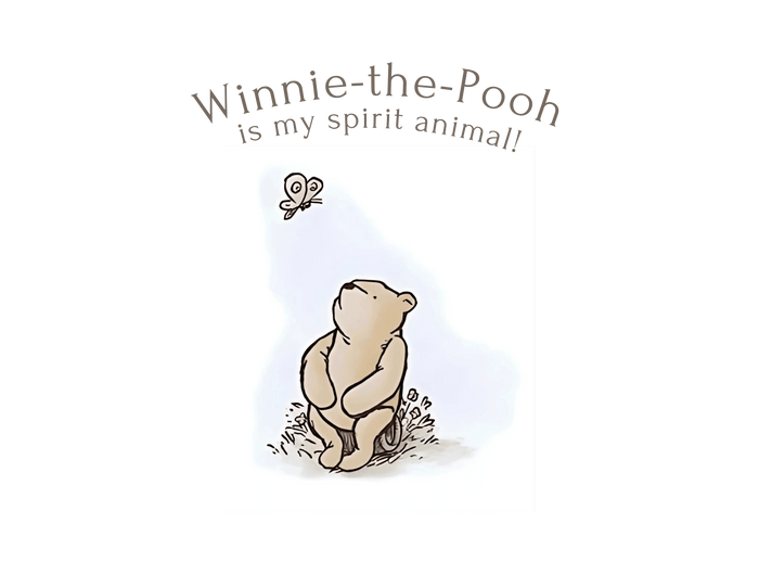Winnie the Pooh is My Spirit Animal - Women's Softstyle Tee - Whippie's