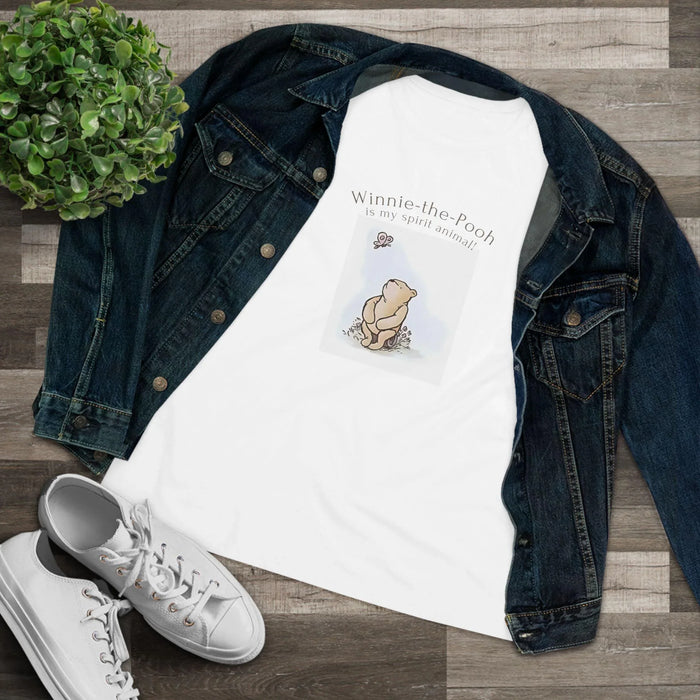 Winnie the Pooh is My Spirit Animal - Women's Softstyle Tee - Whippie's