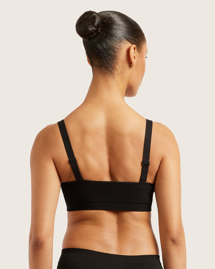 Wireless Maternity Bra - Black