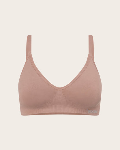 Wireless T-Shirt Bra - Chai